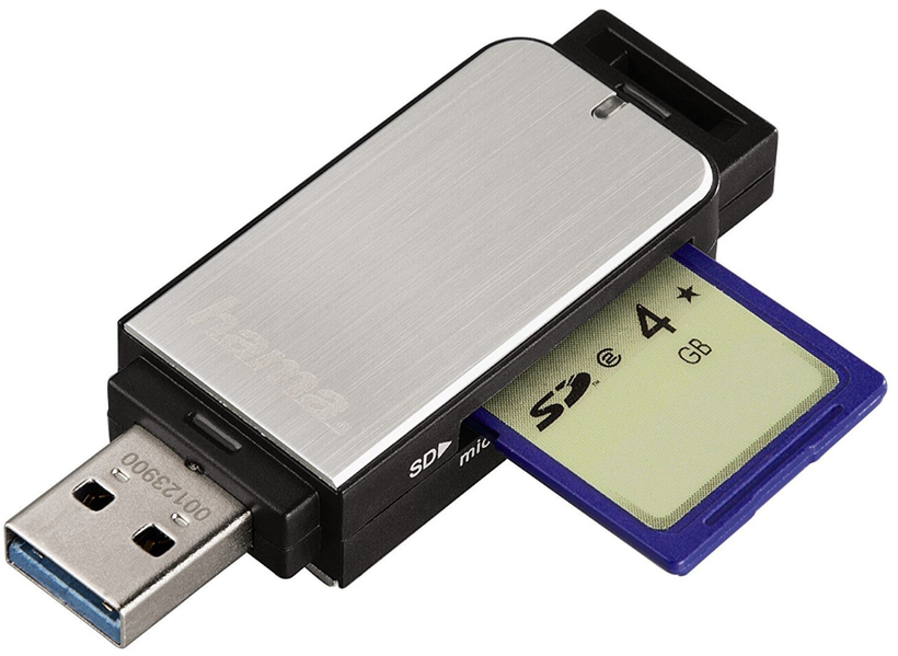 Lecteur cartes SD/microSD Hama USB 3.0