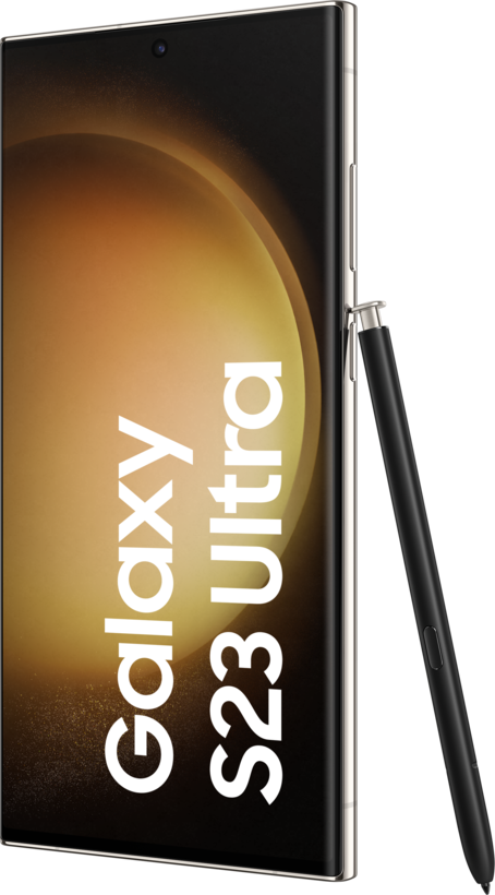 Samsung Galaxy S23 Ultra 256 Go, crème