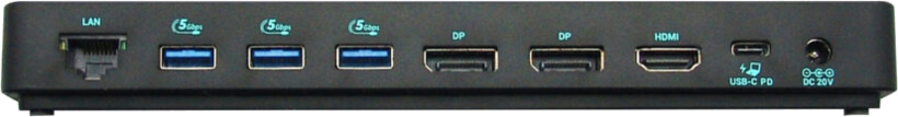 i-tec USB-C - 2xDisplayPort+HDMI Dock
