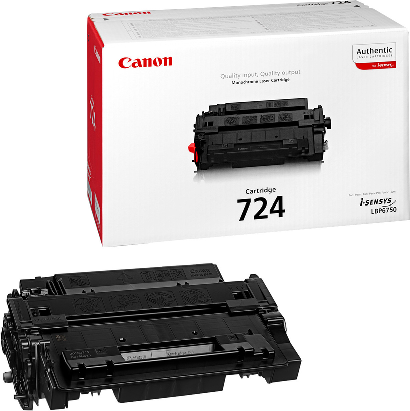 Canon 724 Toner schwarz