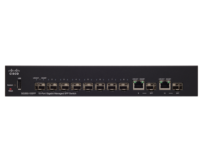 Cisco SB SG350-10SFP switch