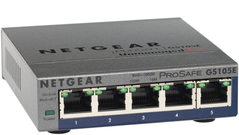 Switch Netgear ProSAFE Plus GS105E