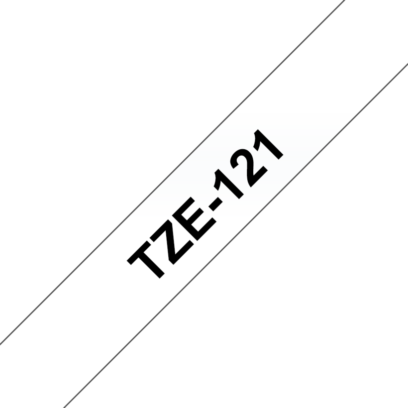 Nastro di scrittura TZe-121 9mmx8m