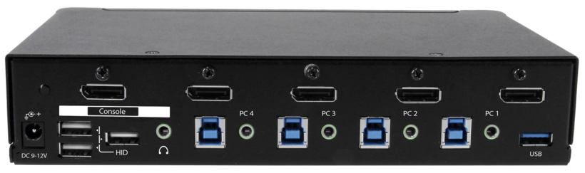 Switch KVM StarTech DisplayPort 4 portas