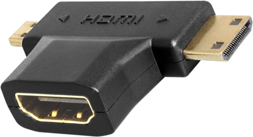 Delock Adapter HDMI - Mini-/Micro-HDMI