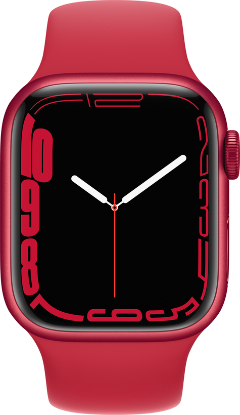 Apple Watch S7 GPS+LTE/4G 41mm alu RED