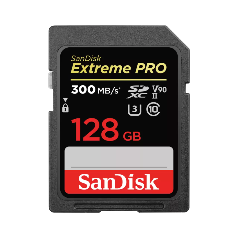 SanDisk Extreme Pro SDXC UHS Card 128GB