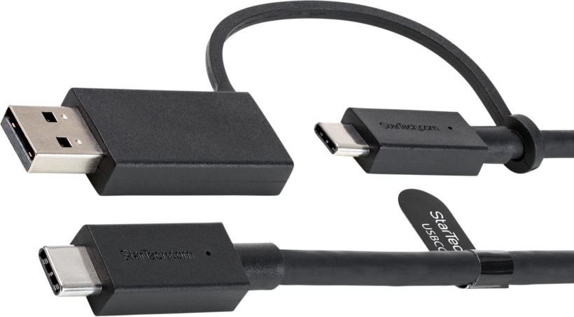 StarTech USB Type-C - C/A Cable 1m