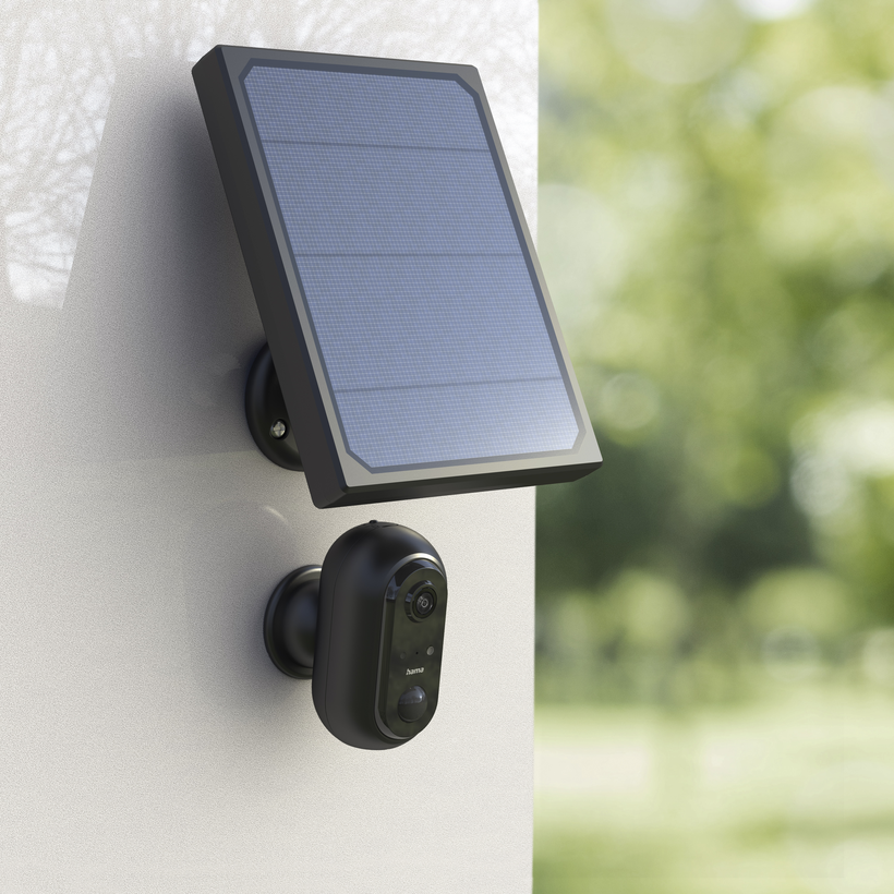 Caméra surveillance WiFi Hama solaire