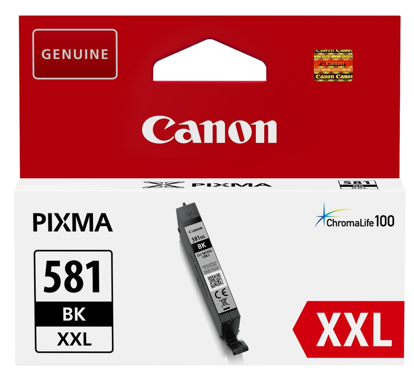 Tinteiro Canon CLI-581XXL preto