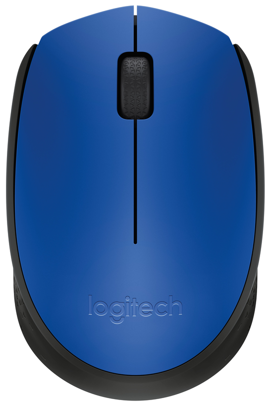 Ratón inalámbrico Logitech M171, azul