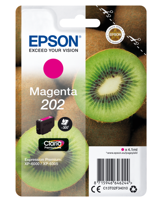Epson 202 Claria tinta magenta