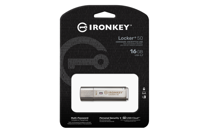 USB stick Kingston IronKey LOCKER+ 16GB