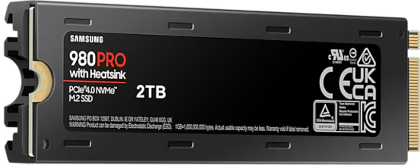 SSD Samsung 980 Pro Heatsink 2 TB