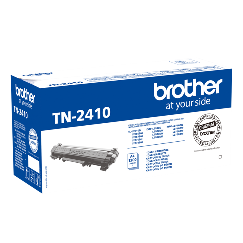 Tóner Brother TN-2410, negro