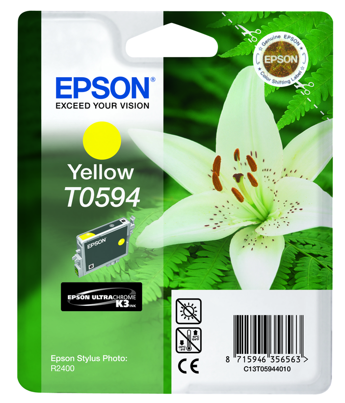 Inkoust Epson T0594 žlutý