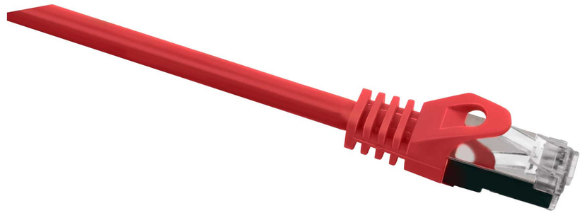 PatchCable RJ45 SF/UTP Cat5e 0.25m Red