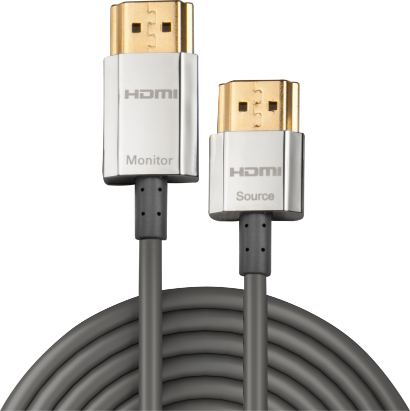 Cabo HDMI(A) m./HDMI(A) m. 3 m slim