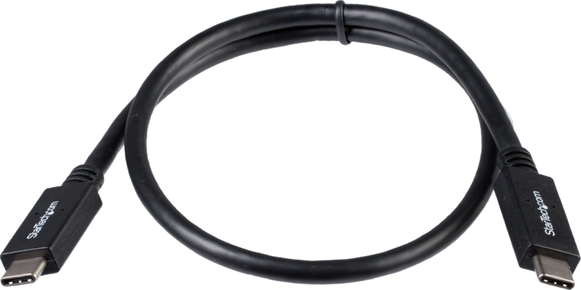 USB kabel 3.1 kon(C)-kon(C) 0,5 m černý