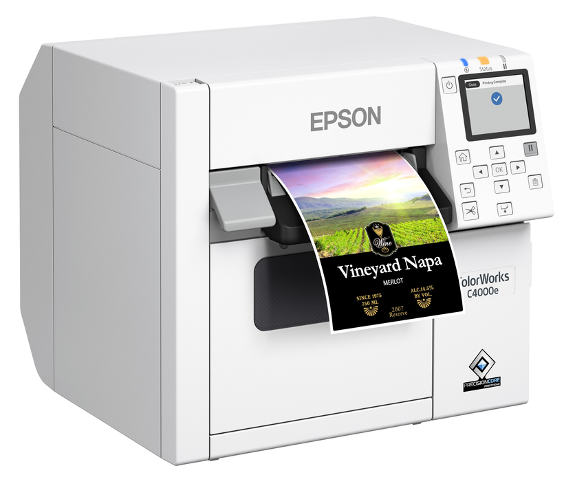 Epson ColorWorks C4000 Drucker mit m.sw