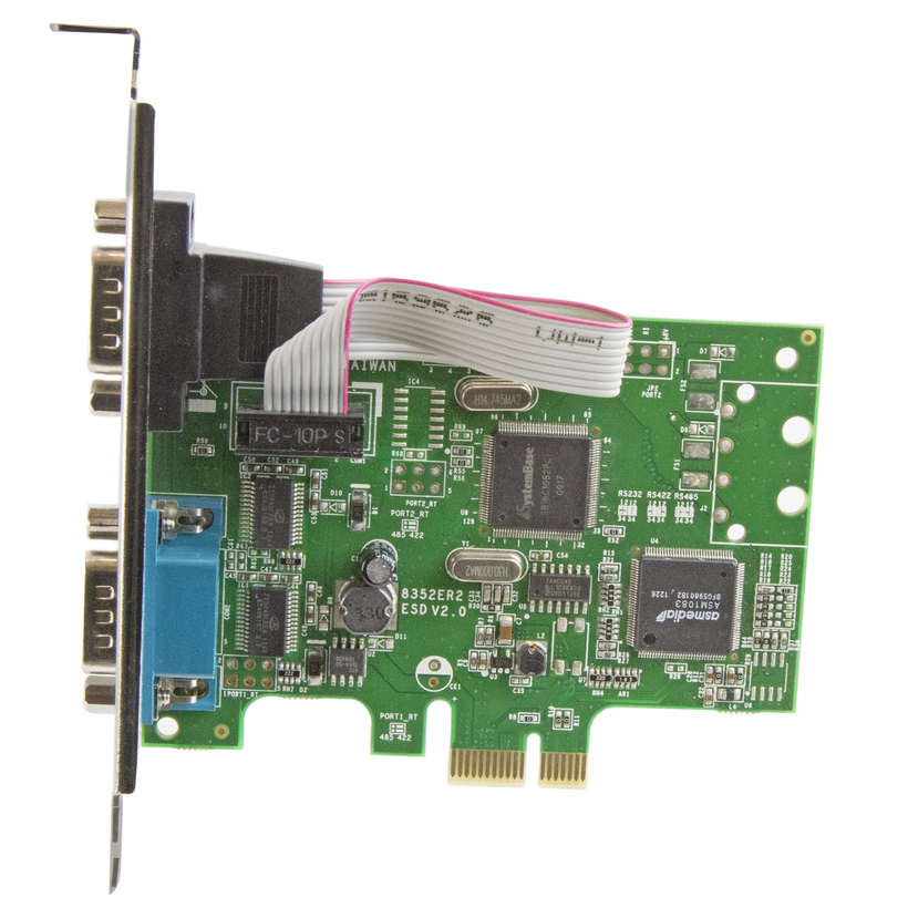 Carte PCIe StarTech 2 x RS232