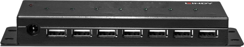 LINDY USB Hub 2.0 7-port Metal