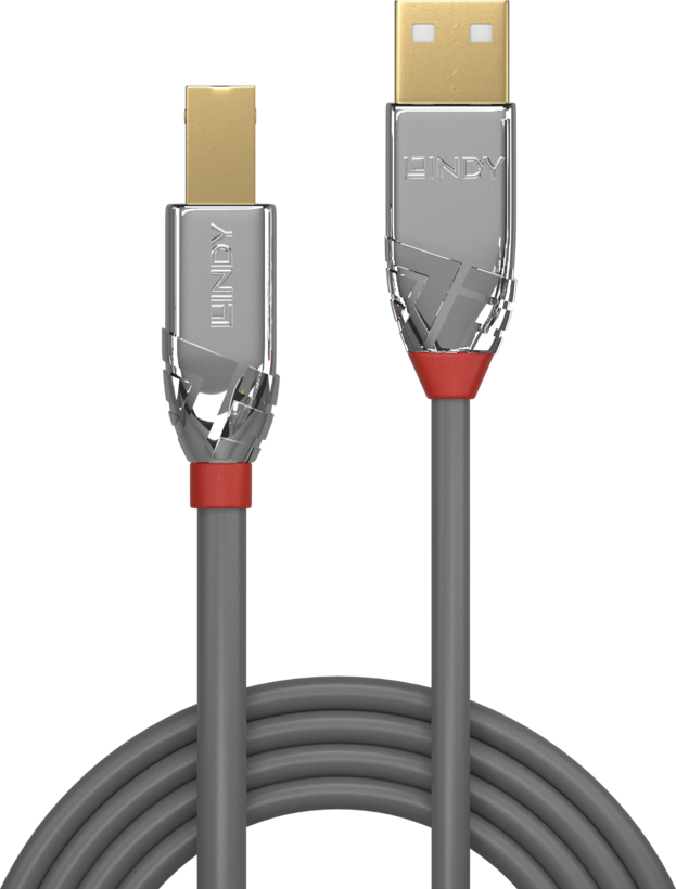 Cable USB 2.0 A/m-B/m 3m Anthracite