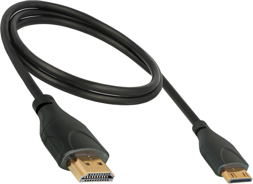 Delock Mini HDMI - HDMI Cable 1m
