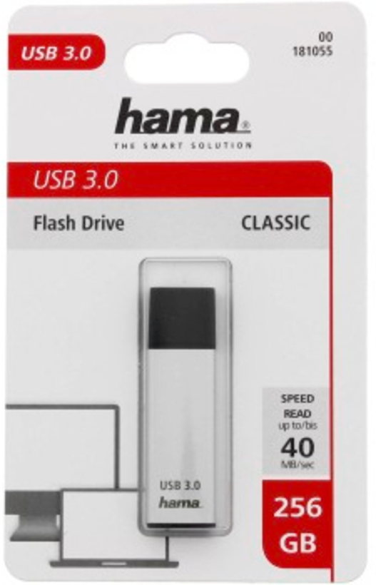Clé USB 256 Go Hama FlashPen classic