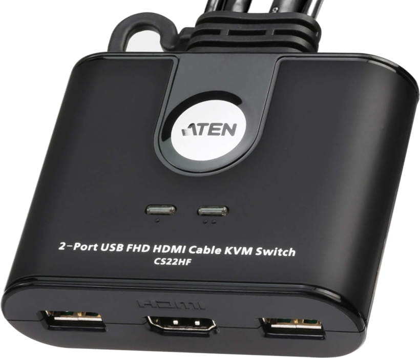 Switch KVM ATEN CS22HF HDMI 2 portas