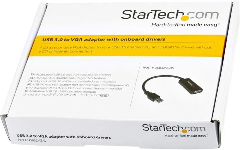 Adapter USB-A/m - VGA/f