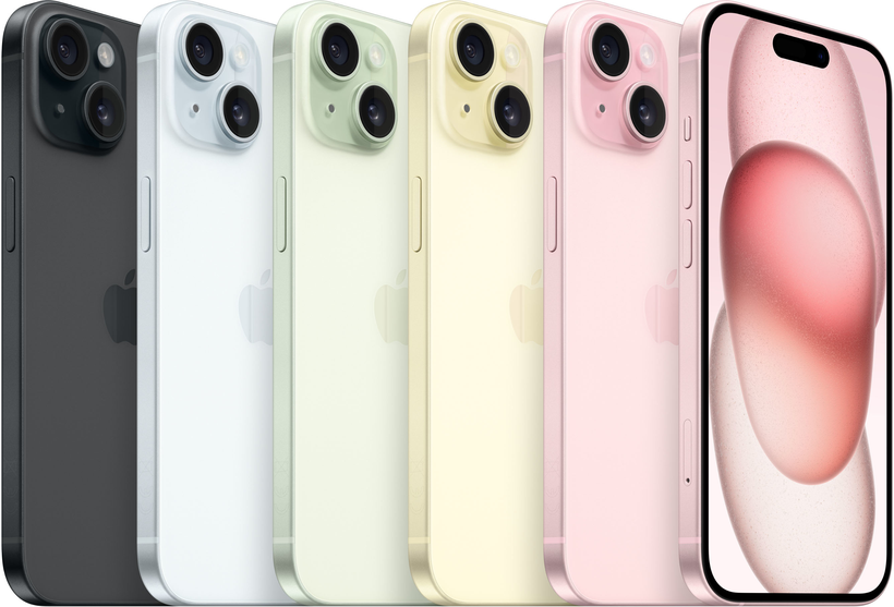 Apple iPhone 15 128 GB růžový