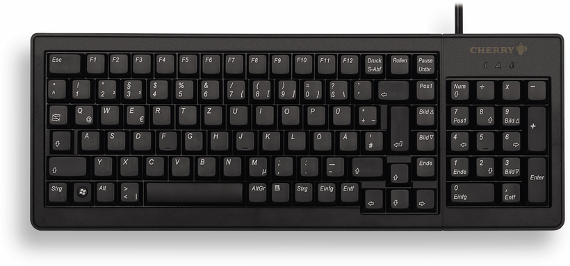 CHERRY G84-5200 Compact Tastatur schwarz