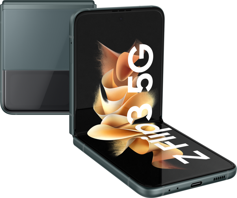 Samsung Galaxy Z Flip3 5G 128 Go, vert