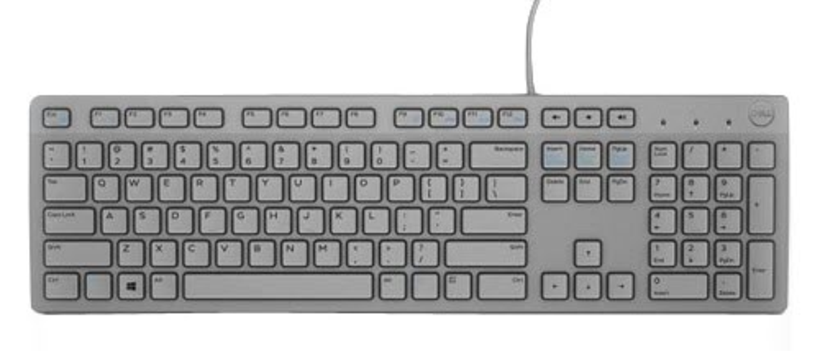 Dell KB216 Multimedia Keyboard Grey