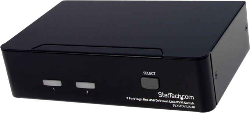 Switch KVM StarTech DVI-I 2 ports