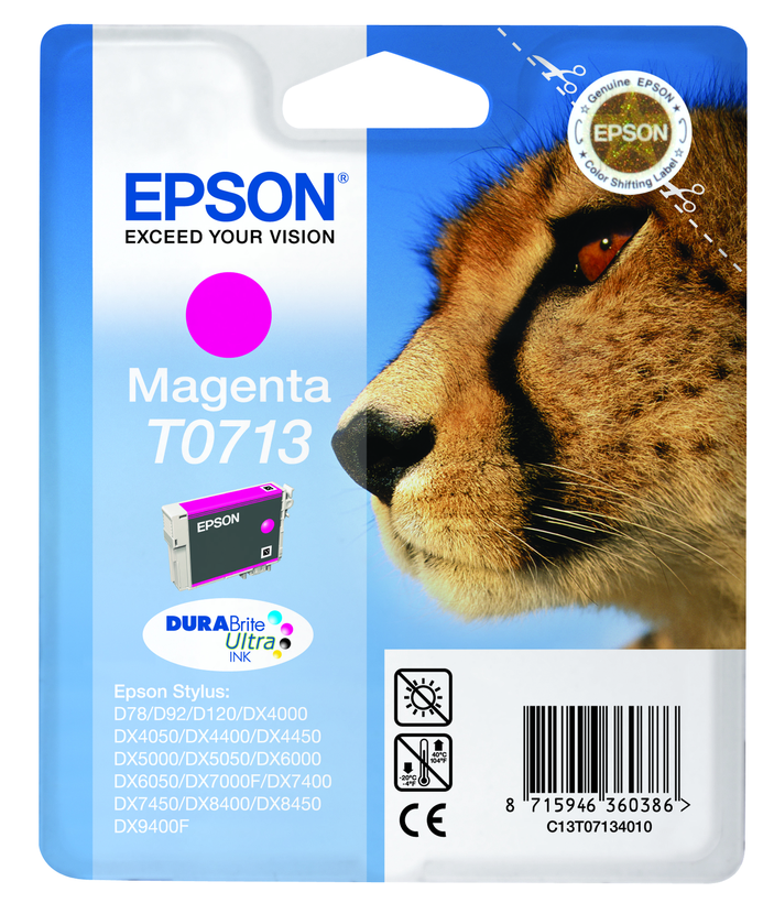 Inkoust Epson T0713 purpurový