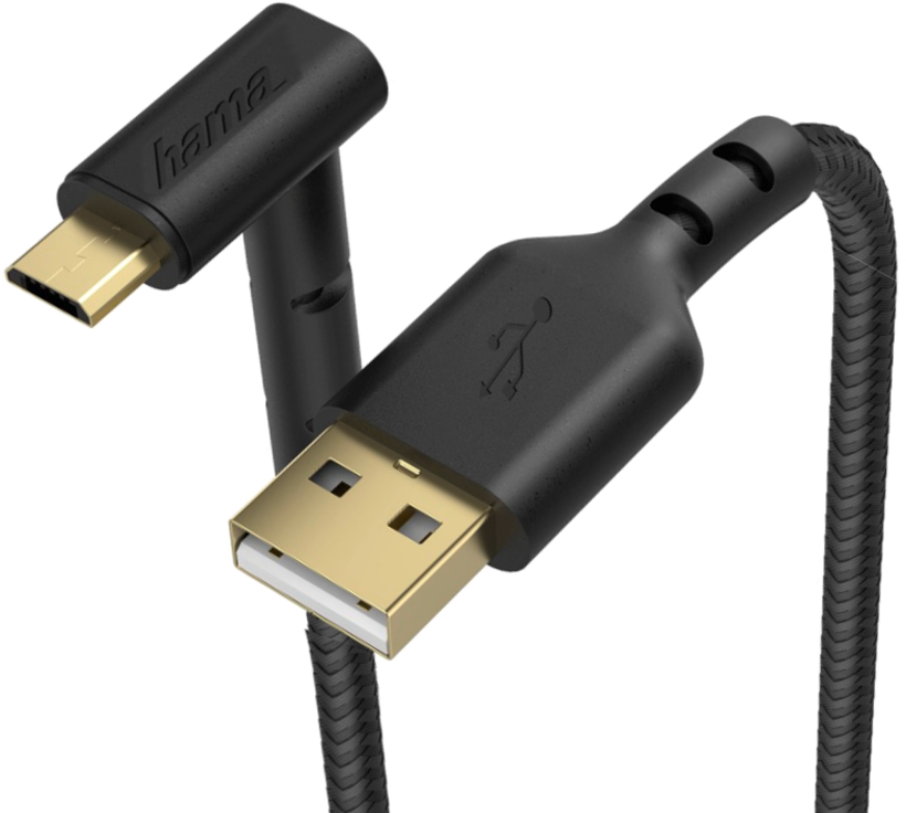Hama USB Typ A - Micro-B Kabel 1,5 m