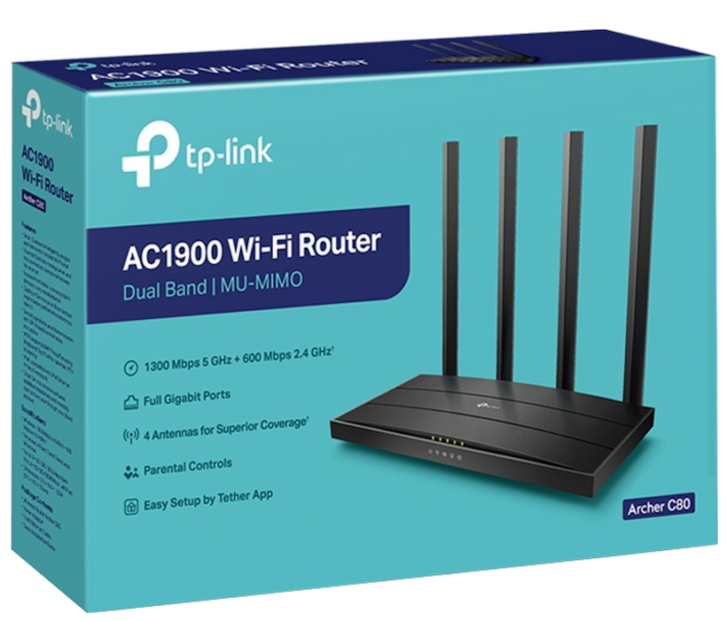 Routeur wifi TP-LINK Archer C80 AC1900