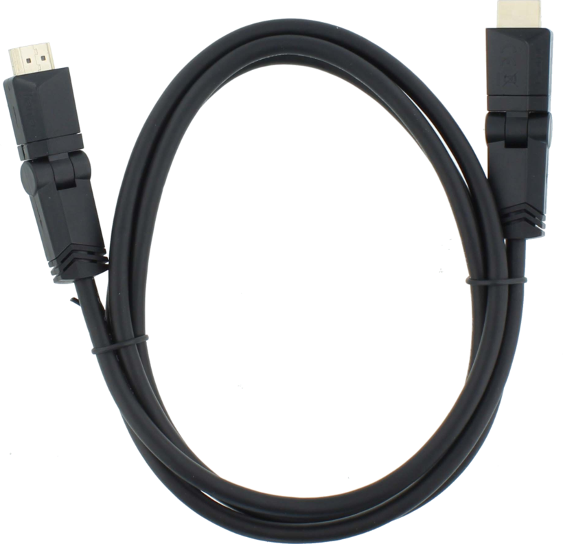 Hama HDMI Cable 90° 1.5m