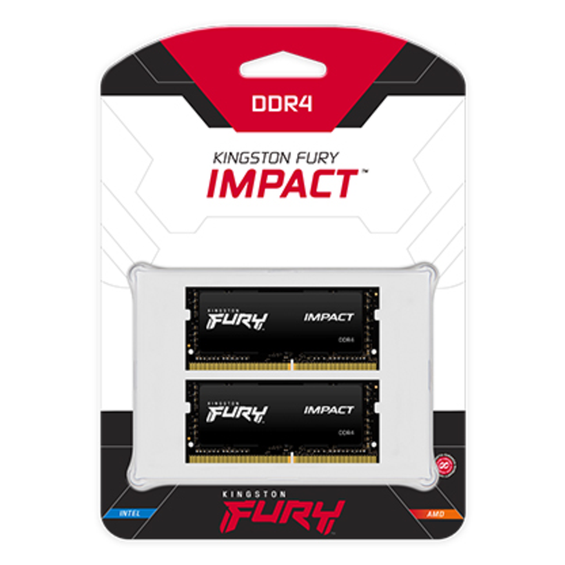 Fury 64GB (2x32GB) DDR4 3200MHz Kit