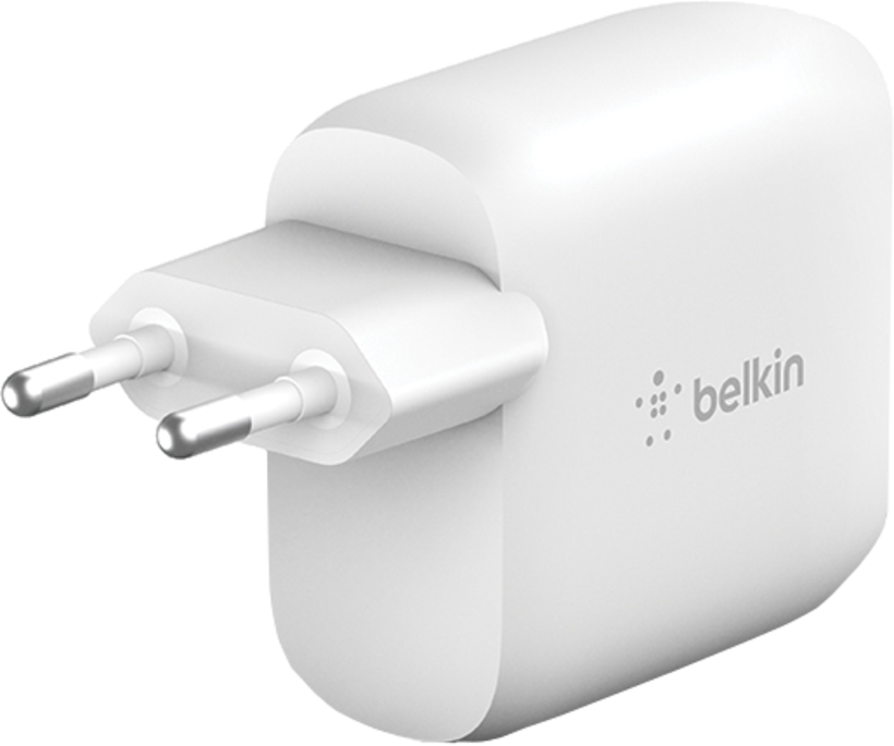 Adaptador carreg. Belkin 24 W Dual USB-A