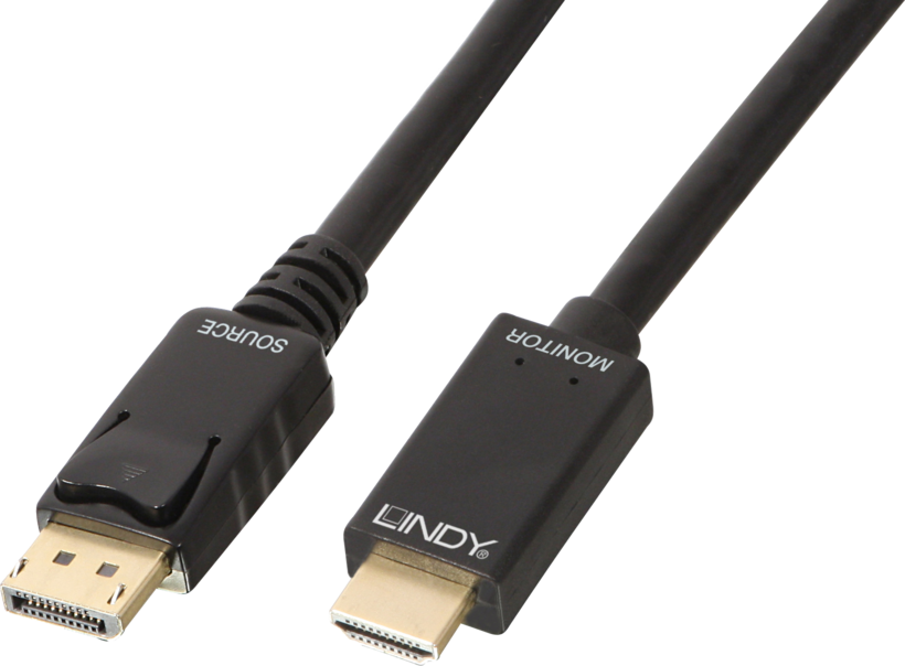 DisplayPort - HDMI A m/m kábel 3 m