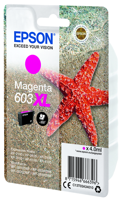 Epson 603 XL tinta, magenta