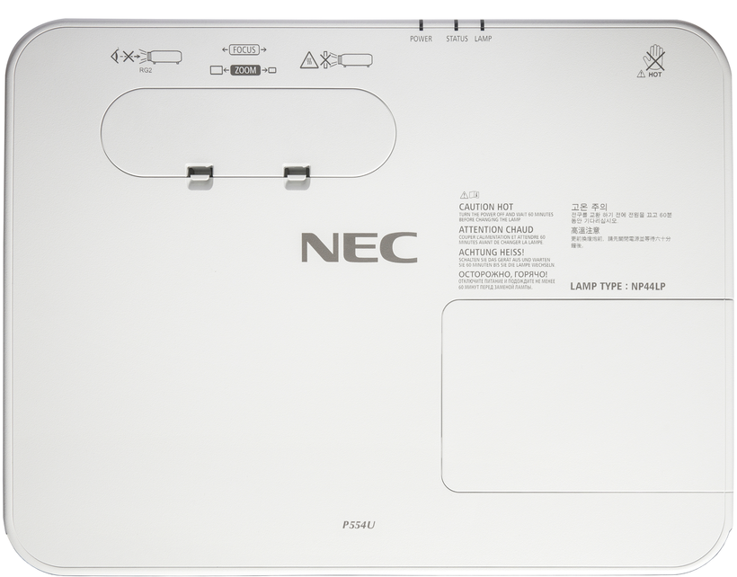 NEC P554U Projector