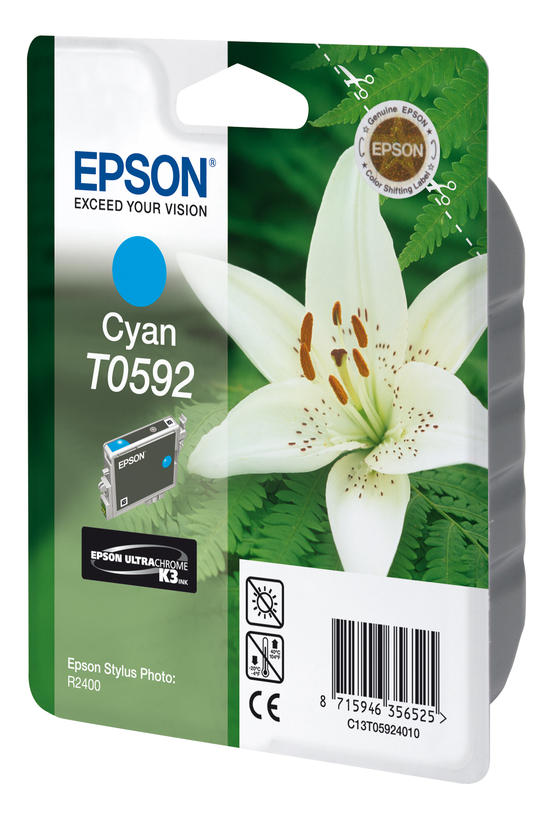 Epson T0592 tinta, cián