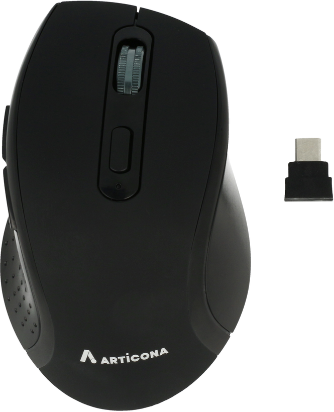 ARTICONA Wireless USB C Mouse Black