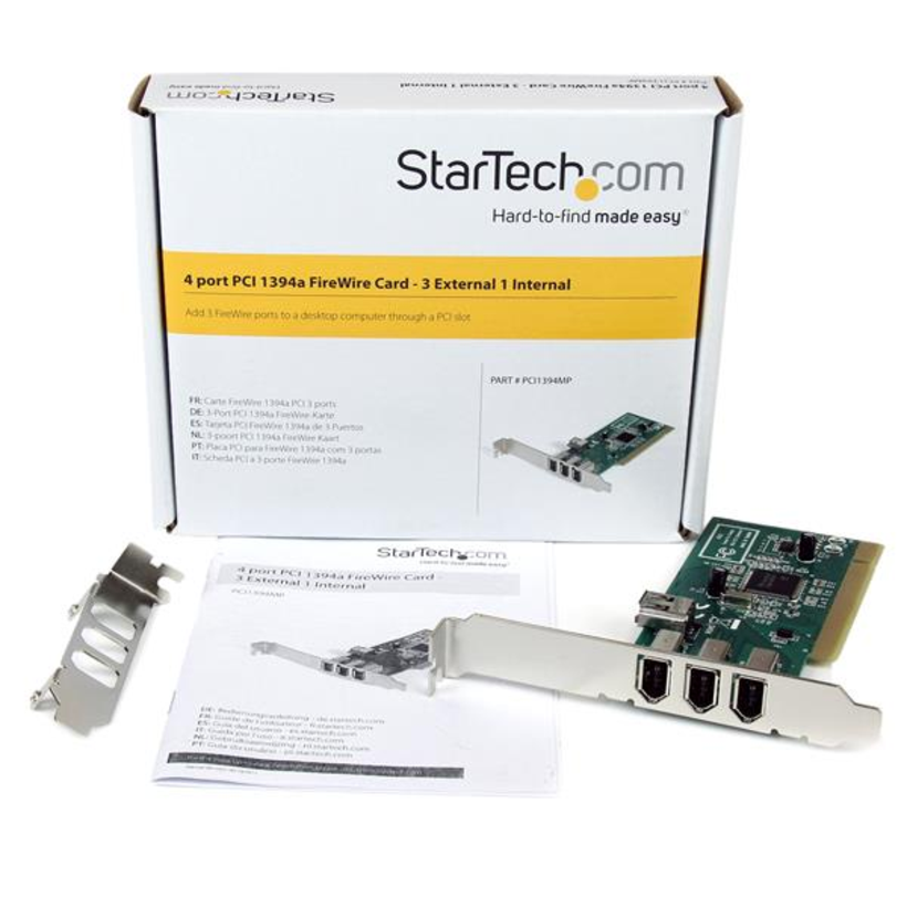 StarTech 4-Port 1394a FireWire PCI Card
