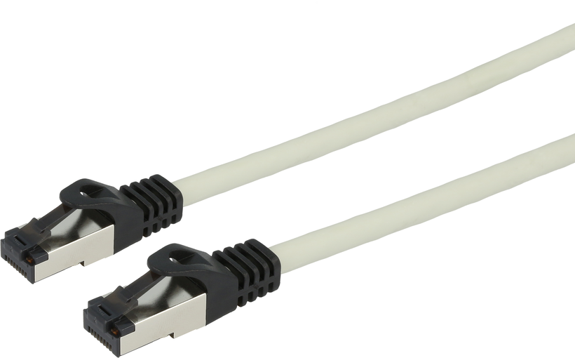 Patch Cable RJ45 S/FTP Cat8.1 1.5m Grey