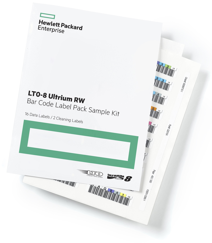 HP Ultrium 8 Barcode Label-Pack (100+10)